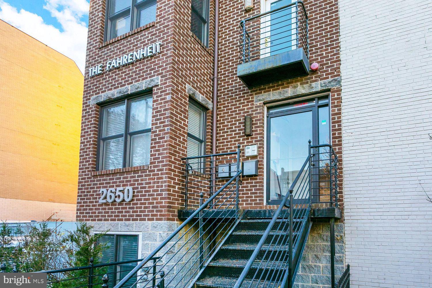 2650 15th Street Northwest, Unit 2 Washington, DC 20009 - Photo 25 of 25 a front view of a house