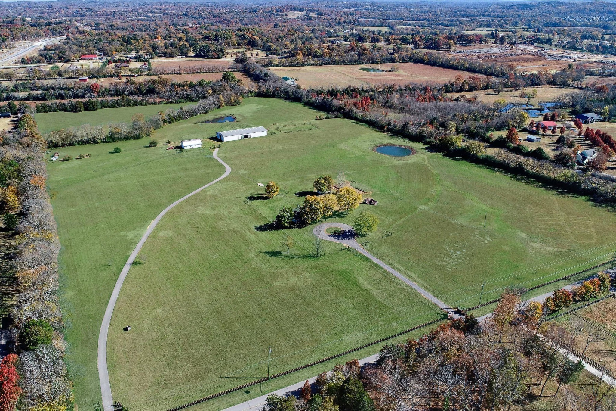 5 Ladd Road College Grove, TN 37046 - Photo 1 of 14 an aerial view of a football ground
