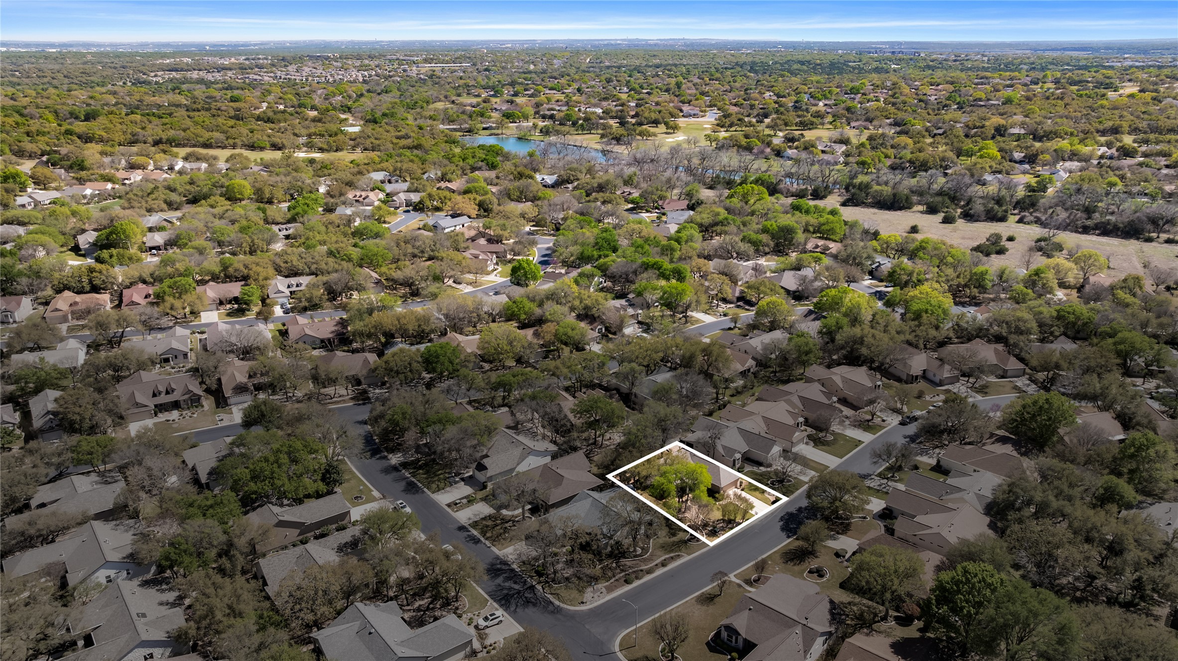 103 Harness Lane Georgetown, TX 78633 - Photo 38 of 38 an aerial view of residential houses with outdoor space
