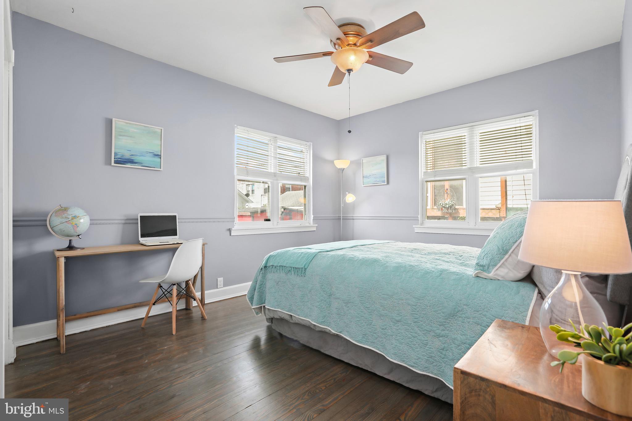 7007 Dunhill Road Dundalk, MD 21222 - Photo 14 of 32 Light & Bright BR w/Refinished Wood Floors