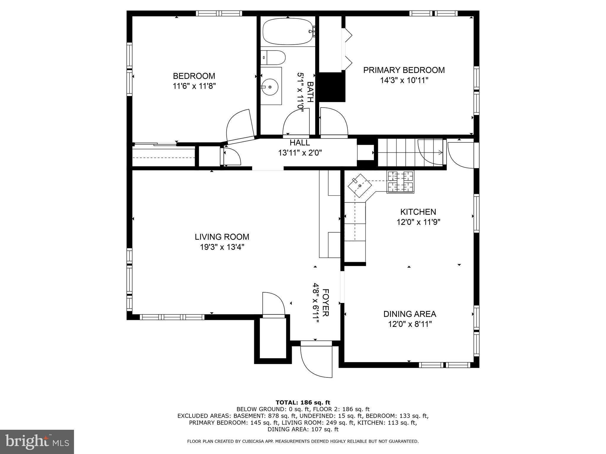 7007 Dunhill Road Dundalk, MD 21222 - Photo 30 of 32 Main Level Floor Plan