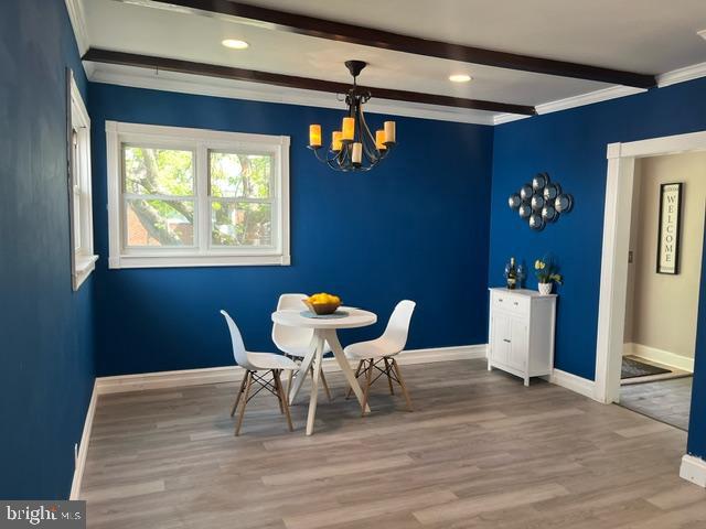 7007 Dunhill Road Dundalk, MD 21222 - Photo 10 of 32 Light & Bright Freshly Painted DR & Kitchen