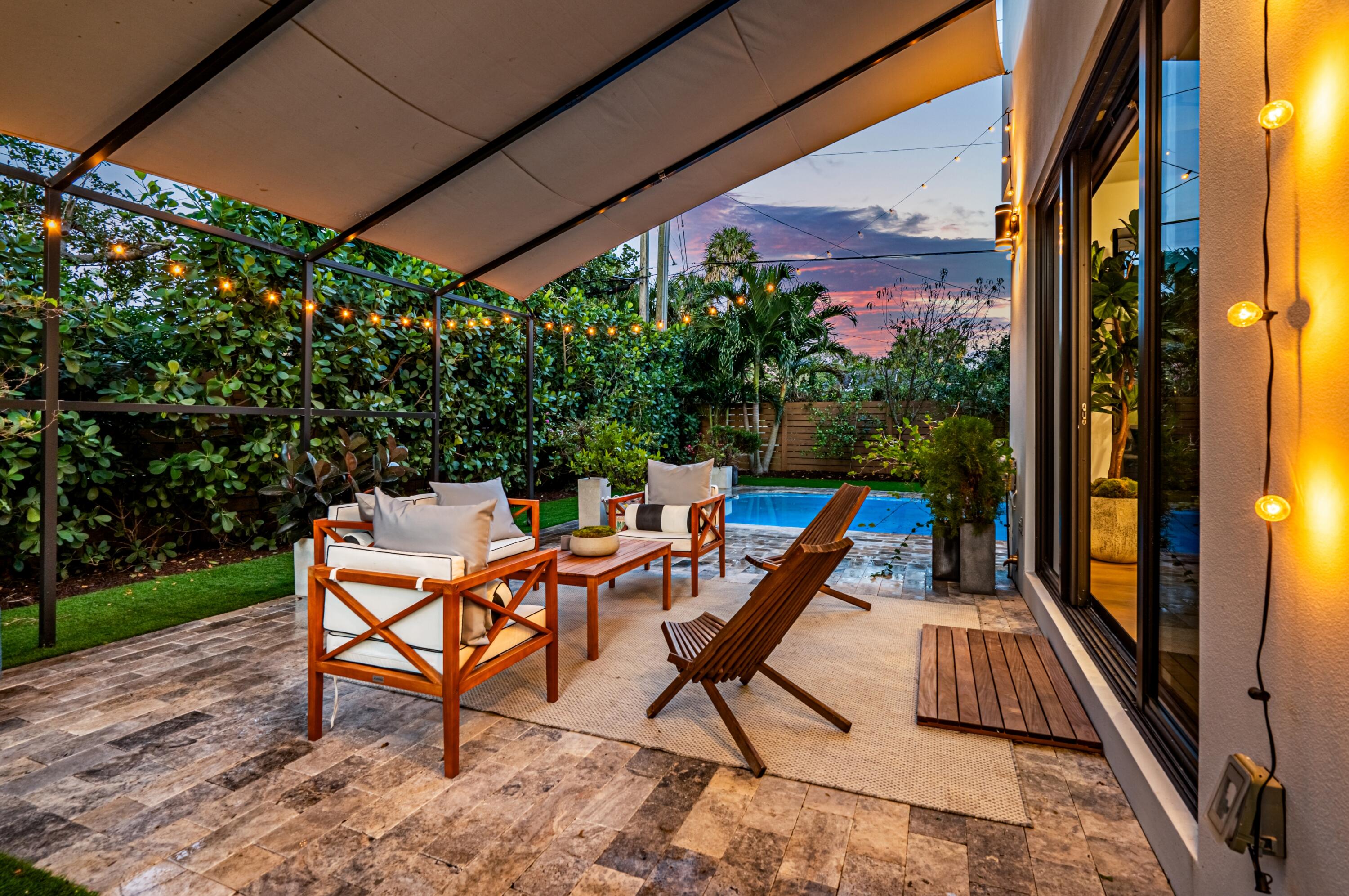 709 Northwest 6th Drive Boca Raton, FL 33486 - Photo 40 of 45 a outdoor view with a sitting space