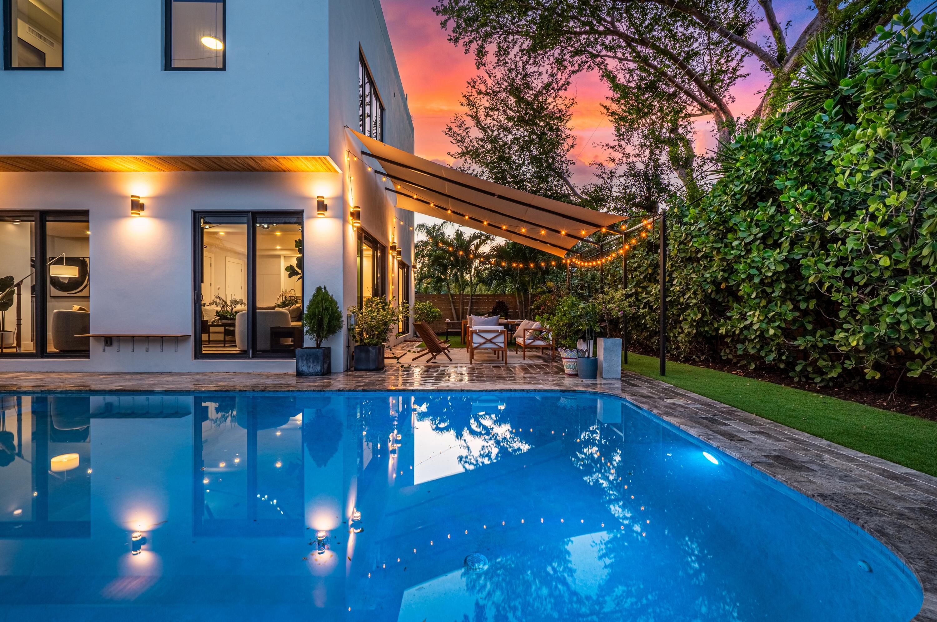 709 Northwest 6th Drive Boca Raton, FL 33486 - Photo 42 of 45 a view of swimming pool with outdoor seating