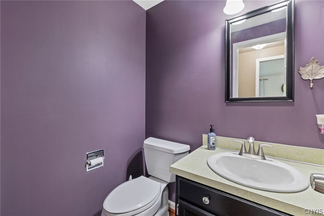 3608 Inclination Drive Clay, NY 13027 - Photo 21 of 45 1/2 bath on the ground level just inside the Foyer