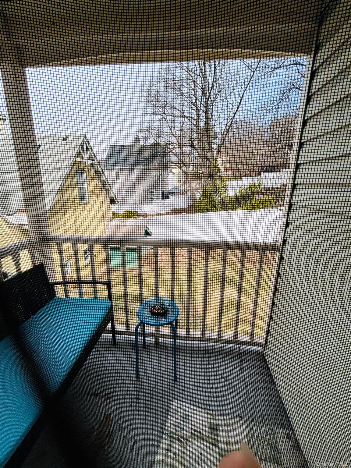 1206 Main Street Peekskill, NY 10566 - Photo 27 of 46 Apt # 2L Upper Left side - Illusion: looking through a screen to the open porch