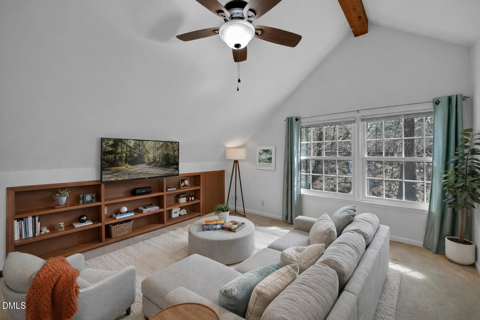 2715 Old Sugar Road Durham, NC 27707 - Photo 13 of 52 Cozy loft living room with natural light