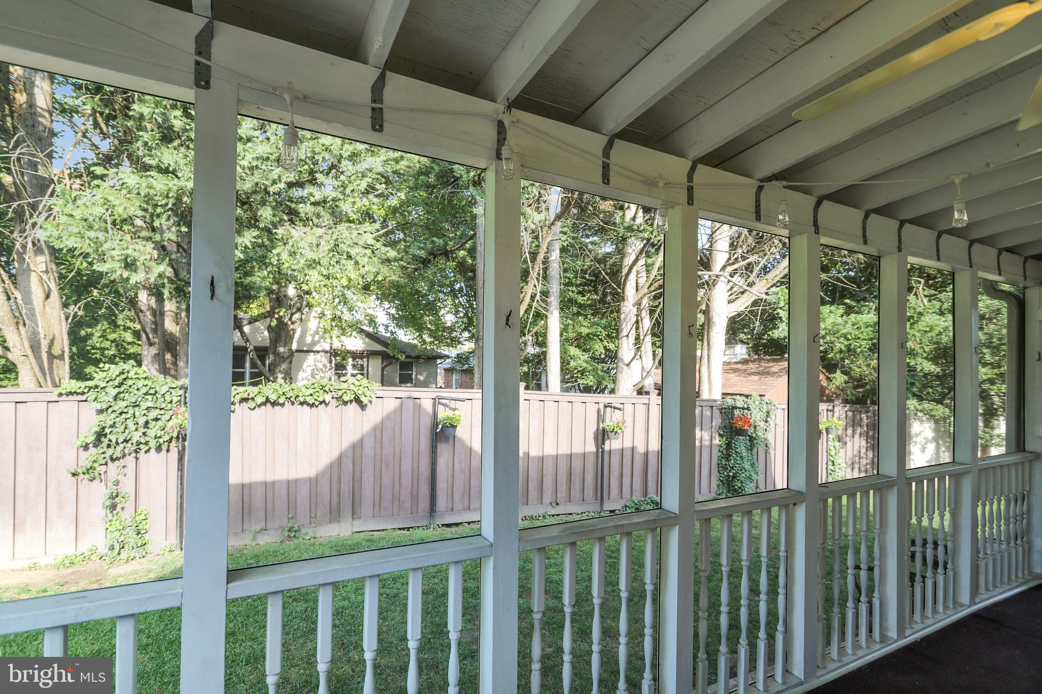 513 Harding Drive Silver Spring, MD 20901 - Photo 30 of 36 Screen Porch overlooking backyard
