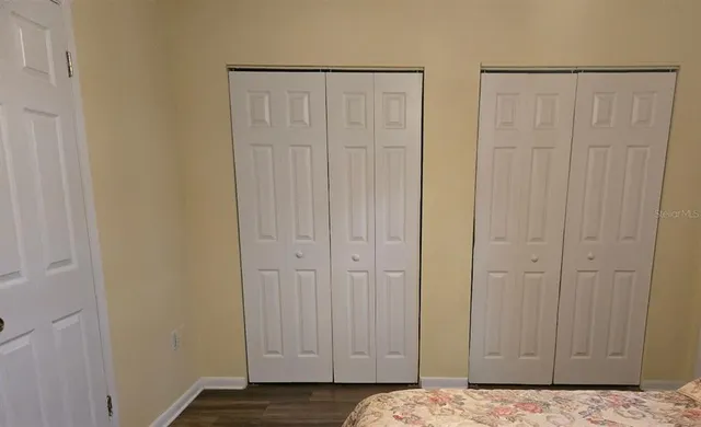 a view of a closet