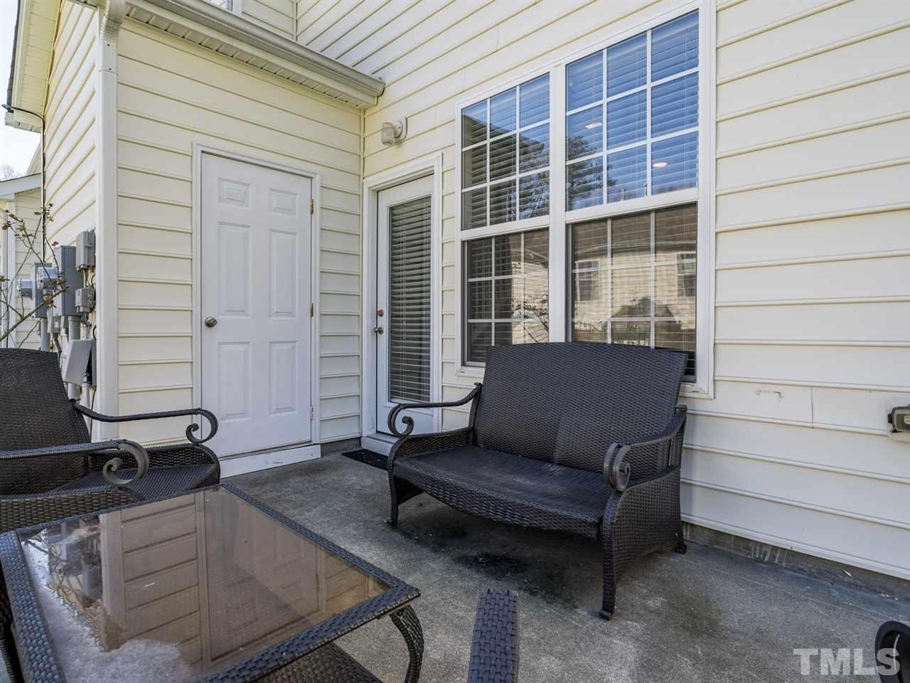 4414 Sugarbend Way Raleigh, NC 27606 - Photo 23 of 24 An outside storage room is located off the patio. This home has it all and will be the perfect place to call home. Don't let this one pass you by!