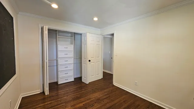 wooden floor in an empty room