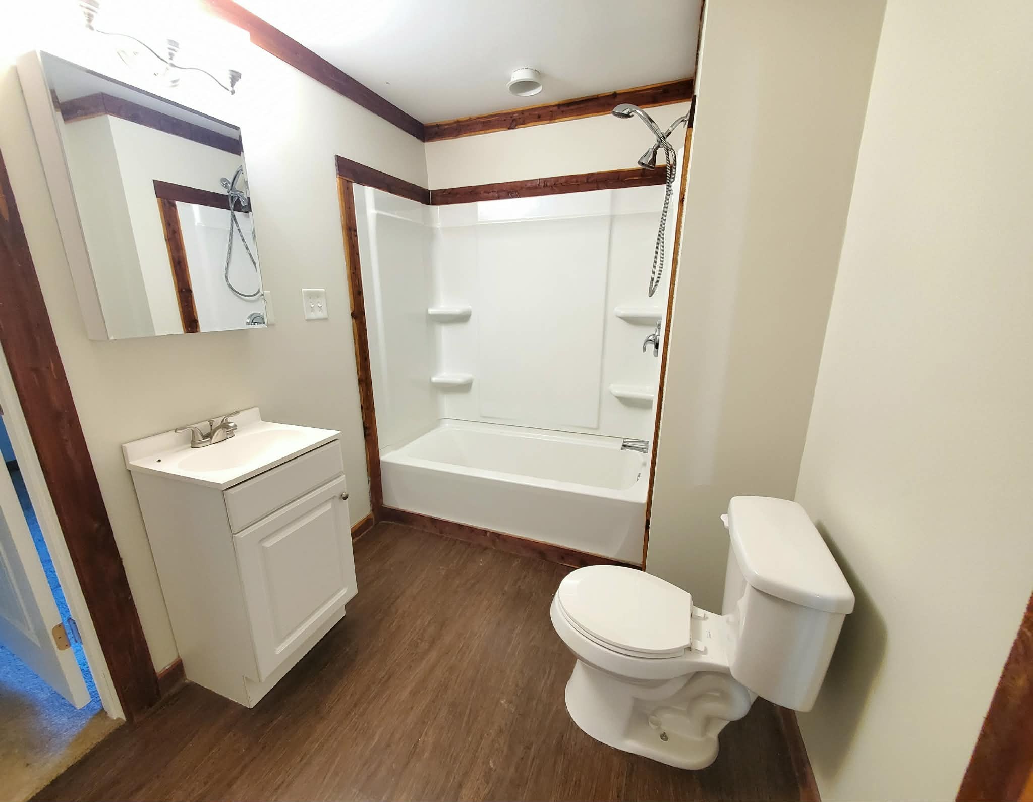 210 Rawls Creek Road Gordonsville, TN 38563 - Photo 12 of 13 a bathroom with a sink toilet and shower