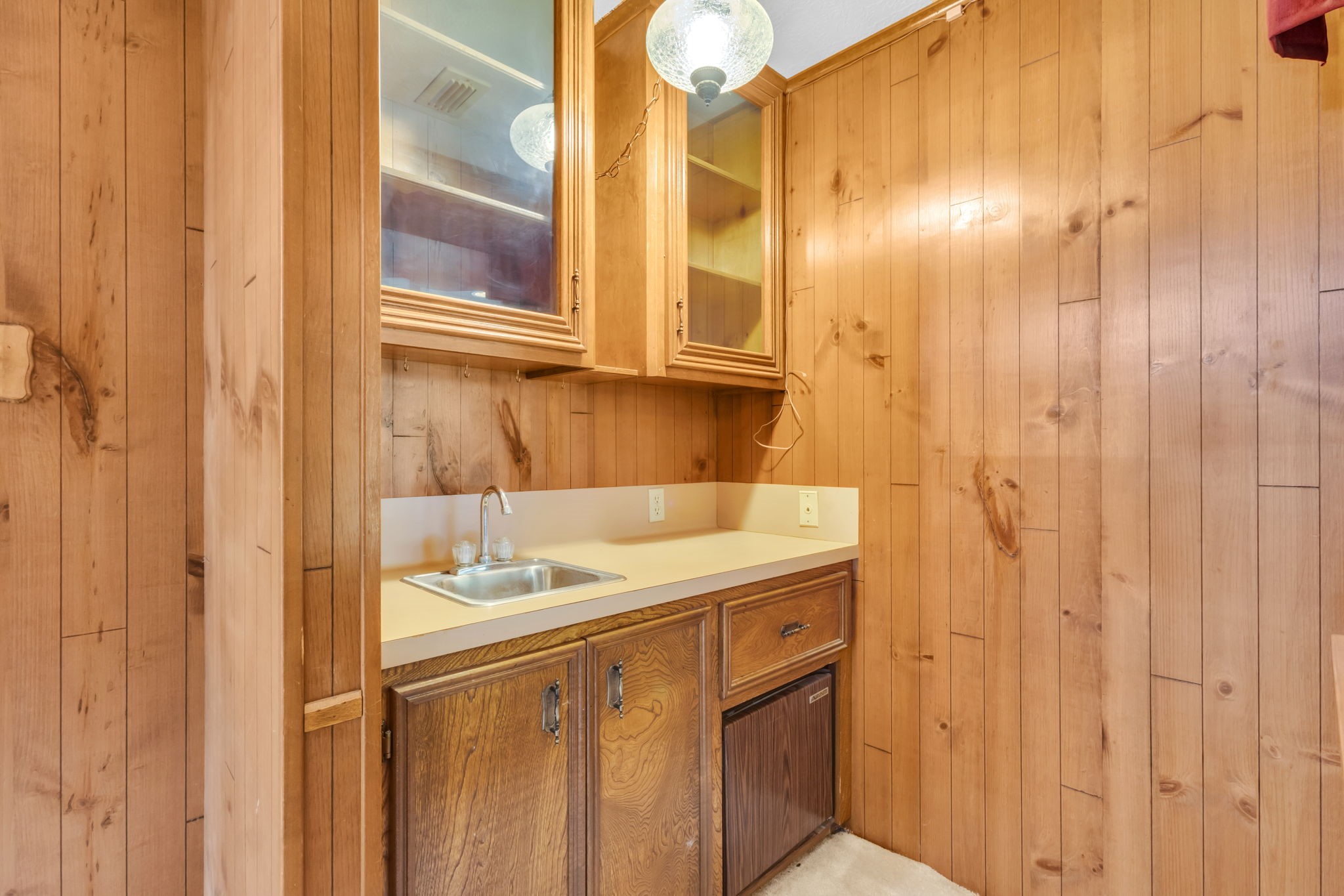 222 County Road 3085 Colmesneil, TX 75938 - Photo 31 of 50 a bathroom with a sink and a mirror