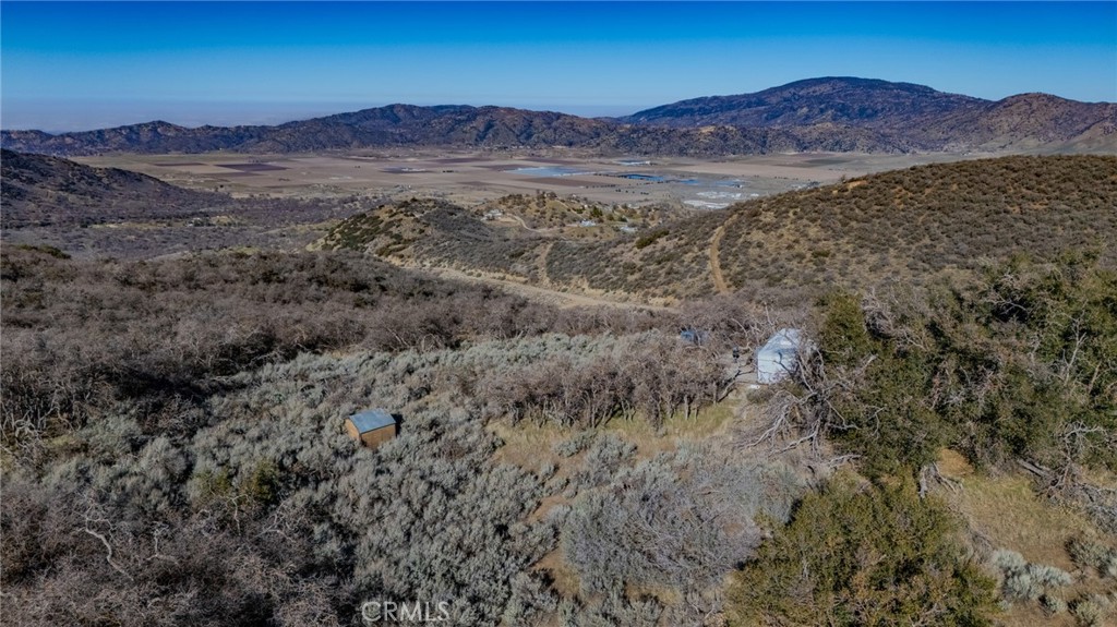 23131 Constance Way Tehachapi, CA 93561 - Photo 13 of 18 a view of a dry field with mountains in the background