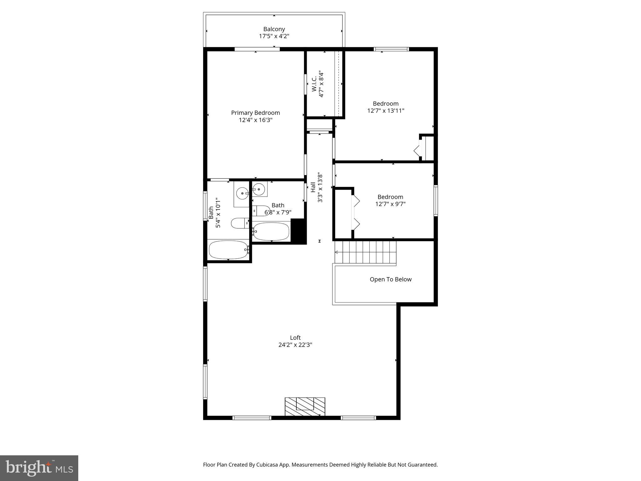 211 Keyes Court Sterling, VA 20164 - Photo 36 of 37 Second level floorplan