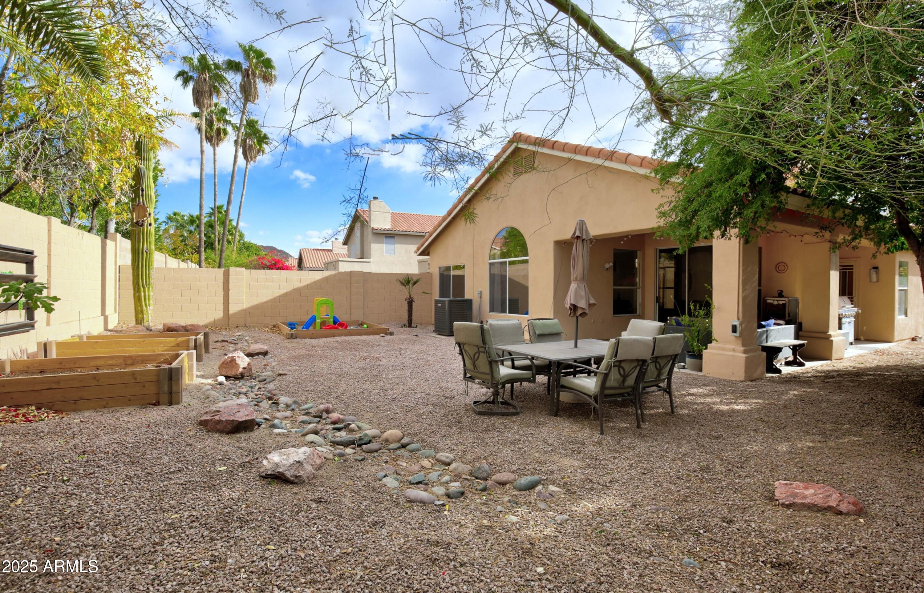 6458 East Raftriver Street Mesa, AZ 85215 - Photo 57 of 75 a view of outdoor space yard and patio