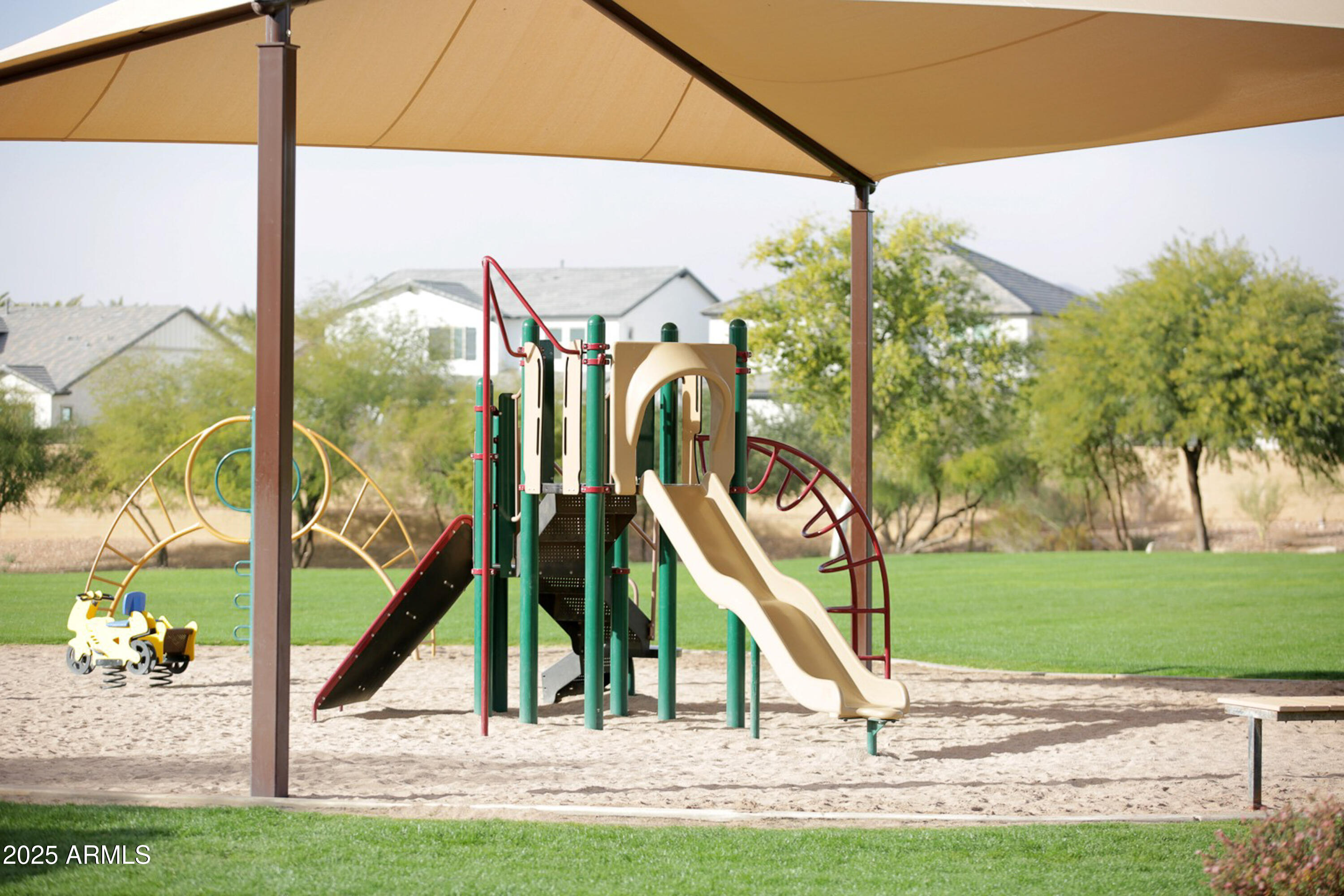 6458 East Raftriver Street Mesa, AZ 85215 - Photo 65 of 75 a view of a park with slide