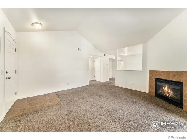 a view of empty room