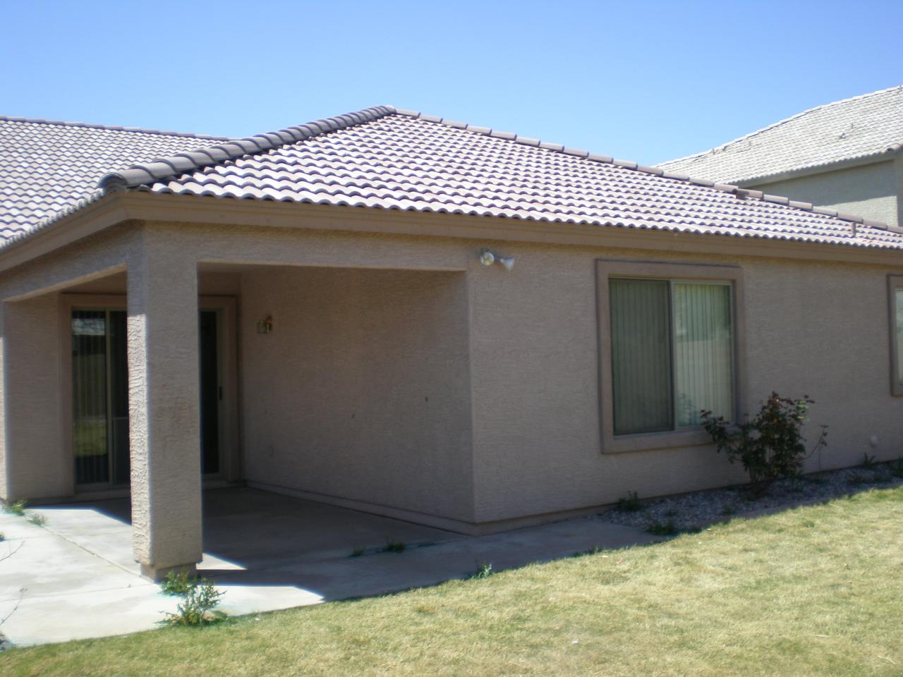 42 Mountain View Road Queen Creek, AZ 85143 - Photo 9 of 9 Back of Home with Covered Patio