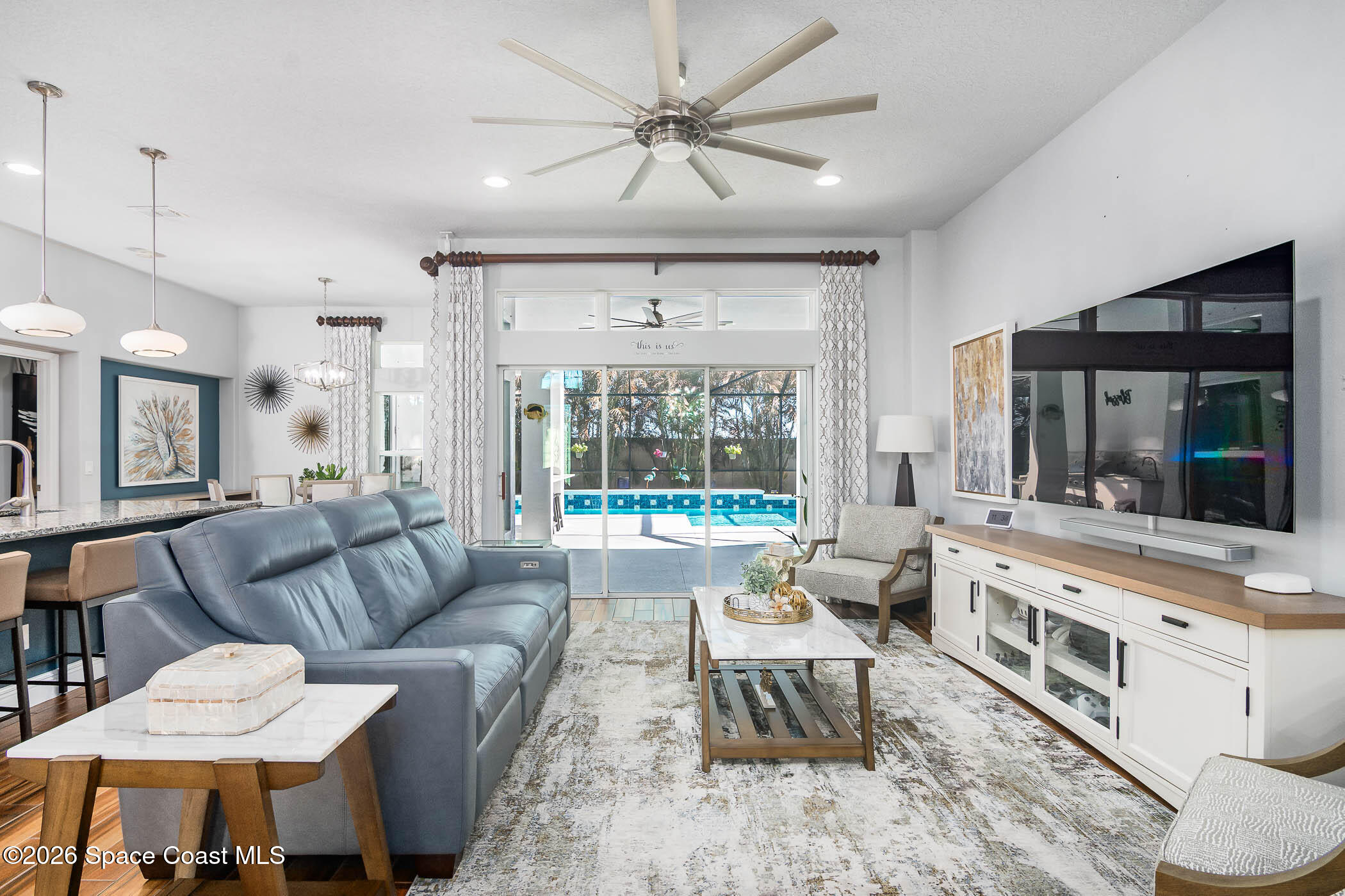 4452 Ruthann Circle Melbourne, FL 32934 - Photo 8 of 53 Spacious living area