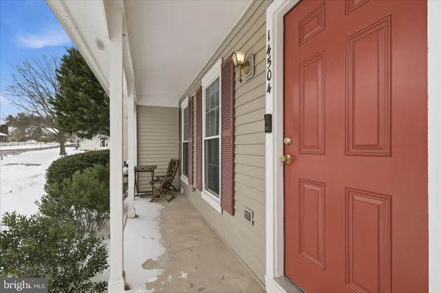 a view of a entryway door