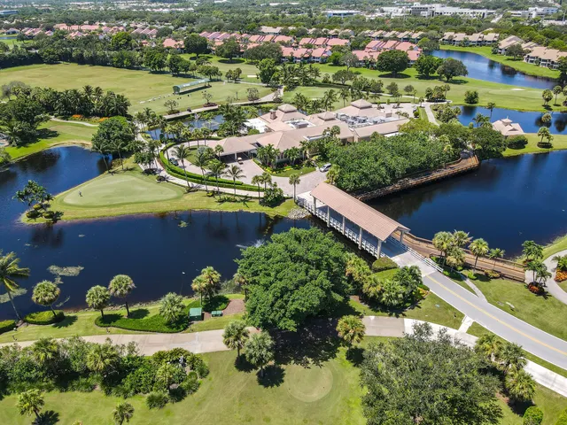 an aerial view of lake residential house with outdoor space