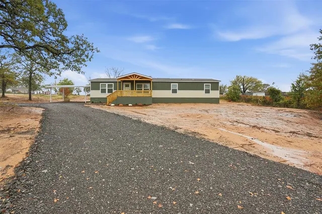 a bird view of a house