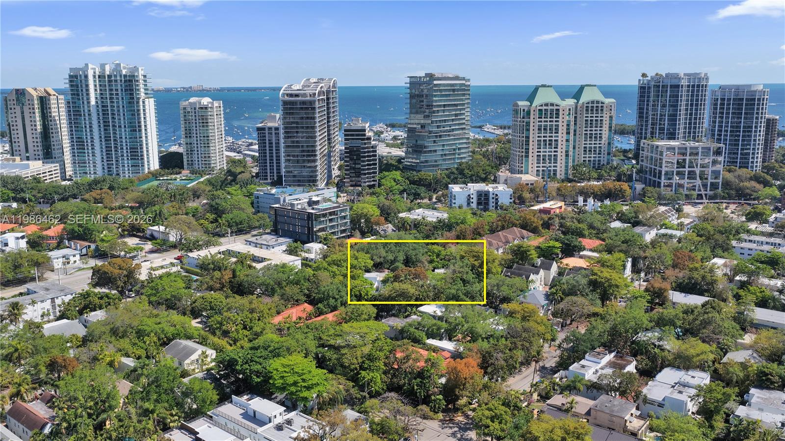 3126 Center Street, Unit 8 Coconut Grove, FL 33133 - Photo 42 of 50 a view of a city with tall buildings