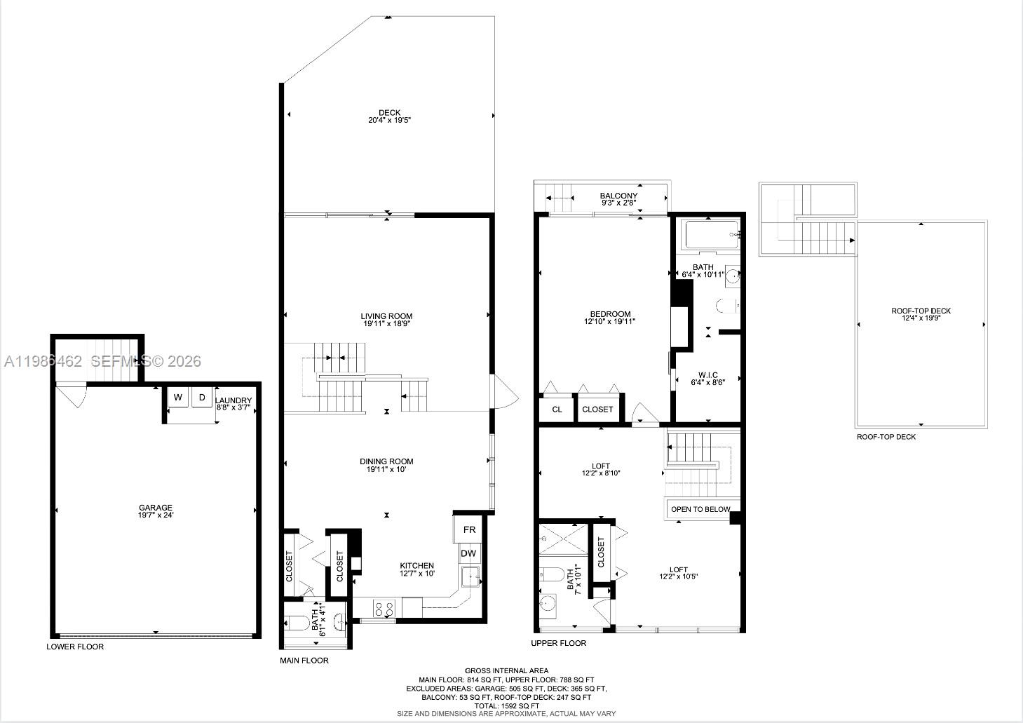 3126 Center Street, Unit 8 Coconut Grove, FL 33133 - Photo 50 of 50 a picture of floor with a bathroom