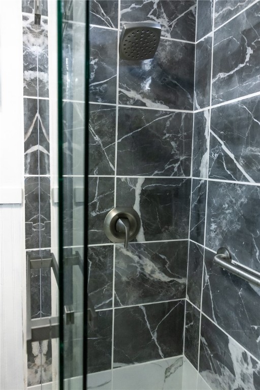 1308 Antone Street Bryan, TX 77803 - Photo 24 of 36 a bathroom with a shower and a sink