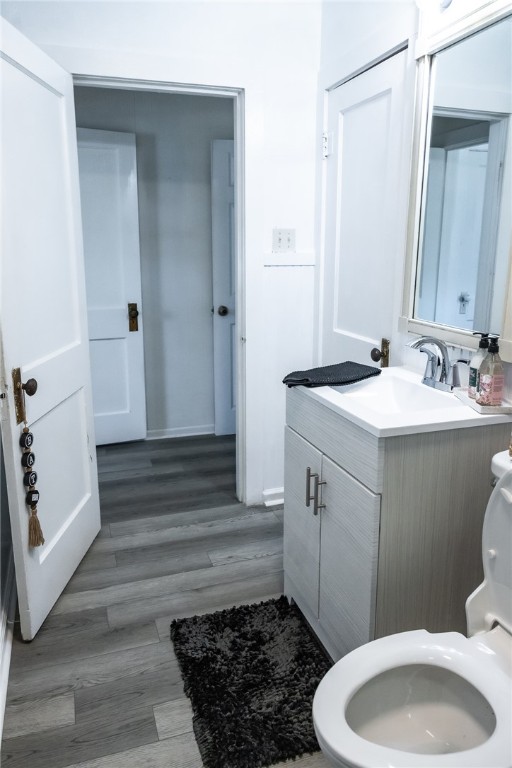 1308 Antone Street Bryan, TX 77803 - Photo 29 of 36 a bathroom with a sink and toilet