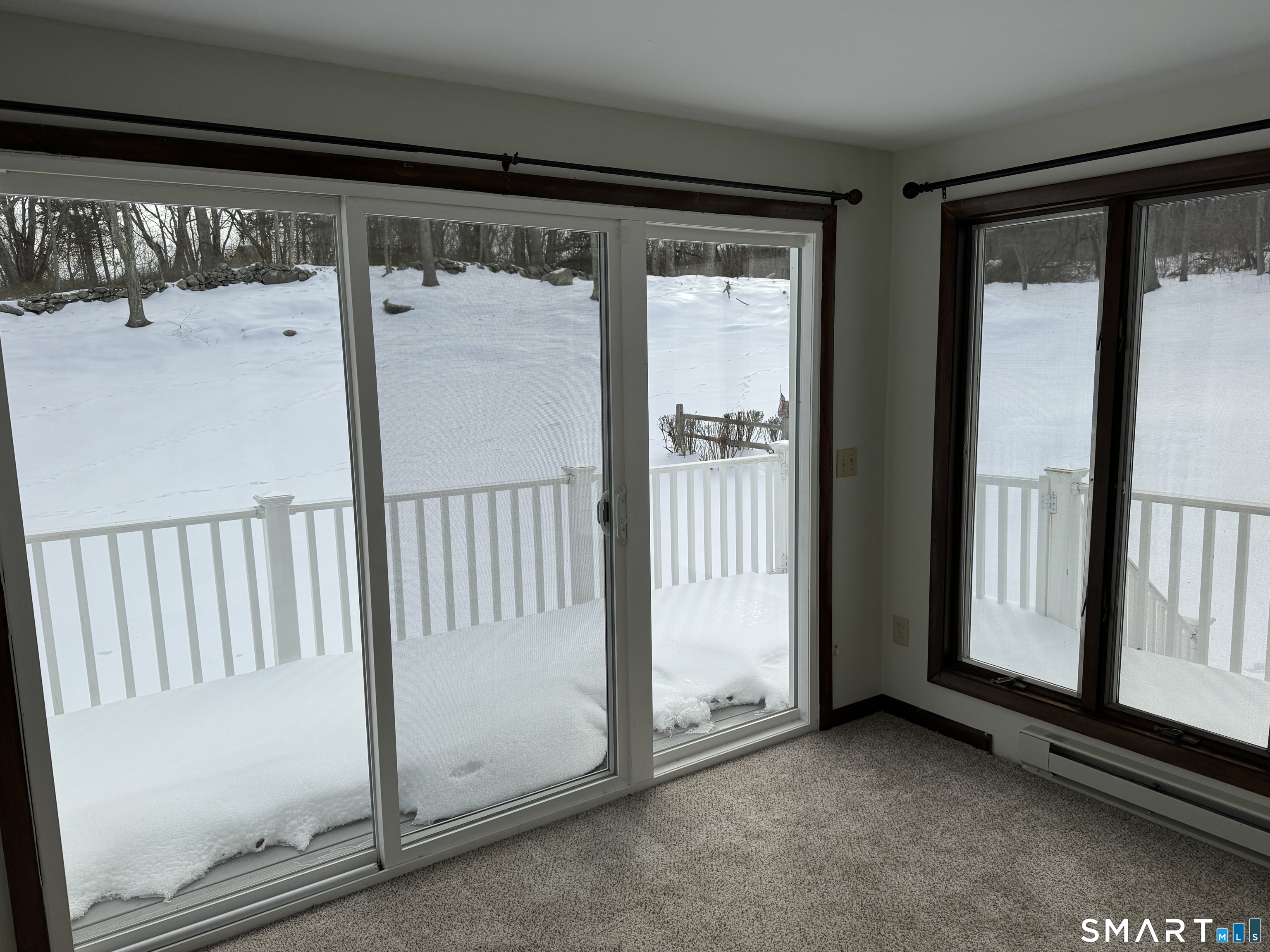 10 Milton Road Quaker Hill, CT 06375 - Photo 17 of 30 Sliders to private deck overlooking yard