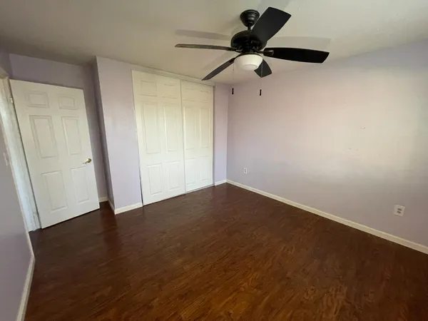 wooden floor in an empty room