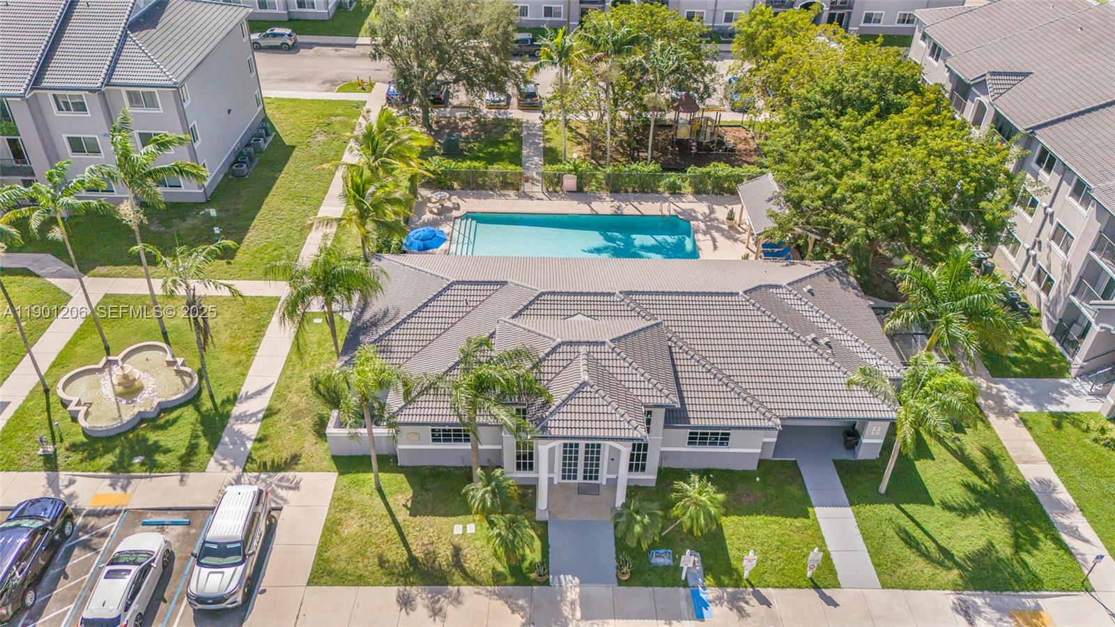 15410 Southwest 284th Street, Unit 8208 Homestead, FL 33033 - Photo 17 of 20 aerial view of a house with a garden