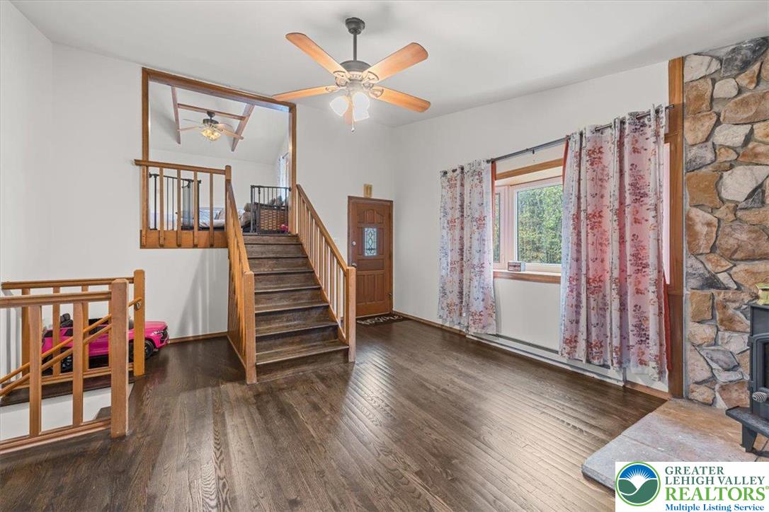 217 Coach Road Tobyhanna, PA 18466 - Photo 15 of 35 a view of a livingroom with hardwood and furniture