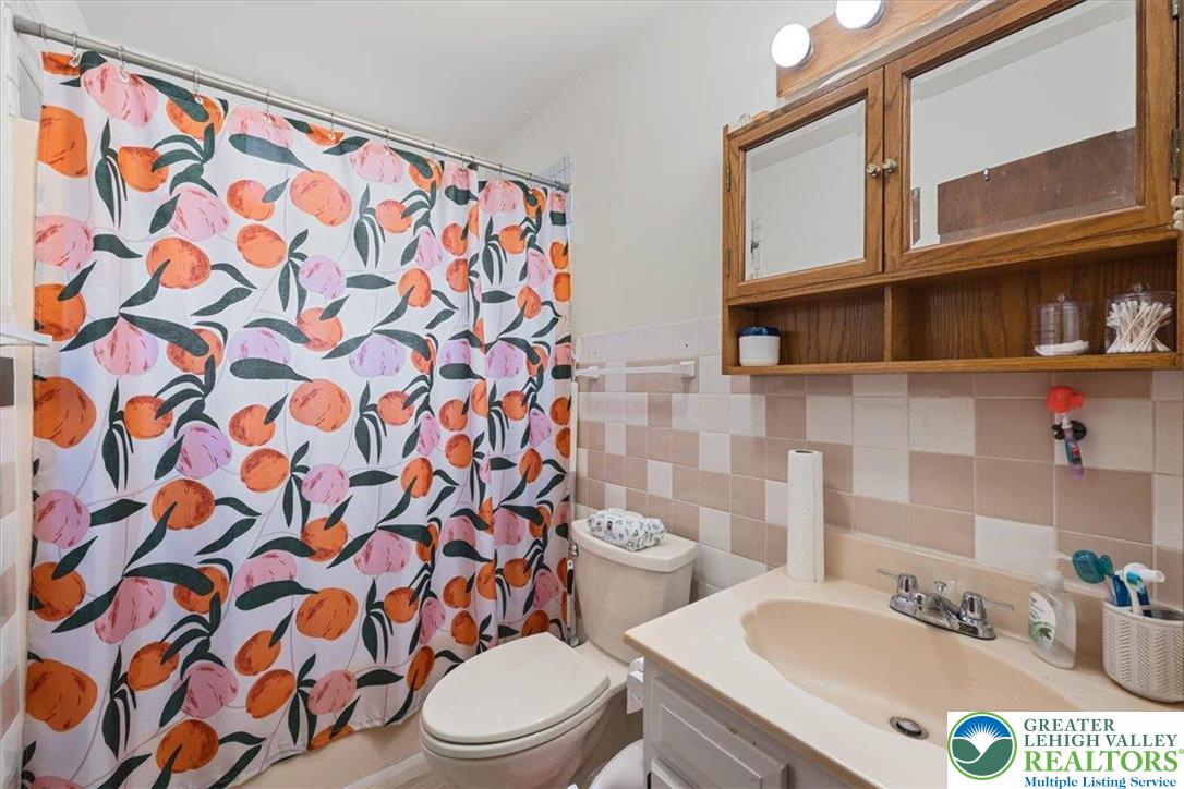 217 Coach Road Tobyhanna, PA 18466 - Photo 25 of 35 a bathroom with a sink toilet and shower