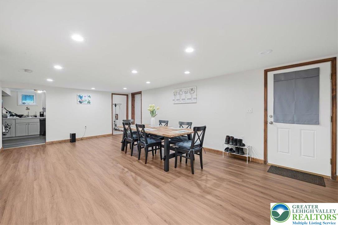 217 Coach Road Tobyhanna, PA 18466 - Photo 5 of 35 a view of a dining room with furniture and wooden floor