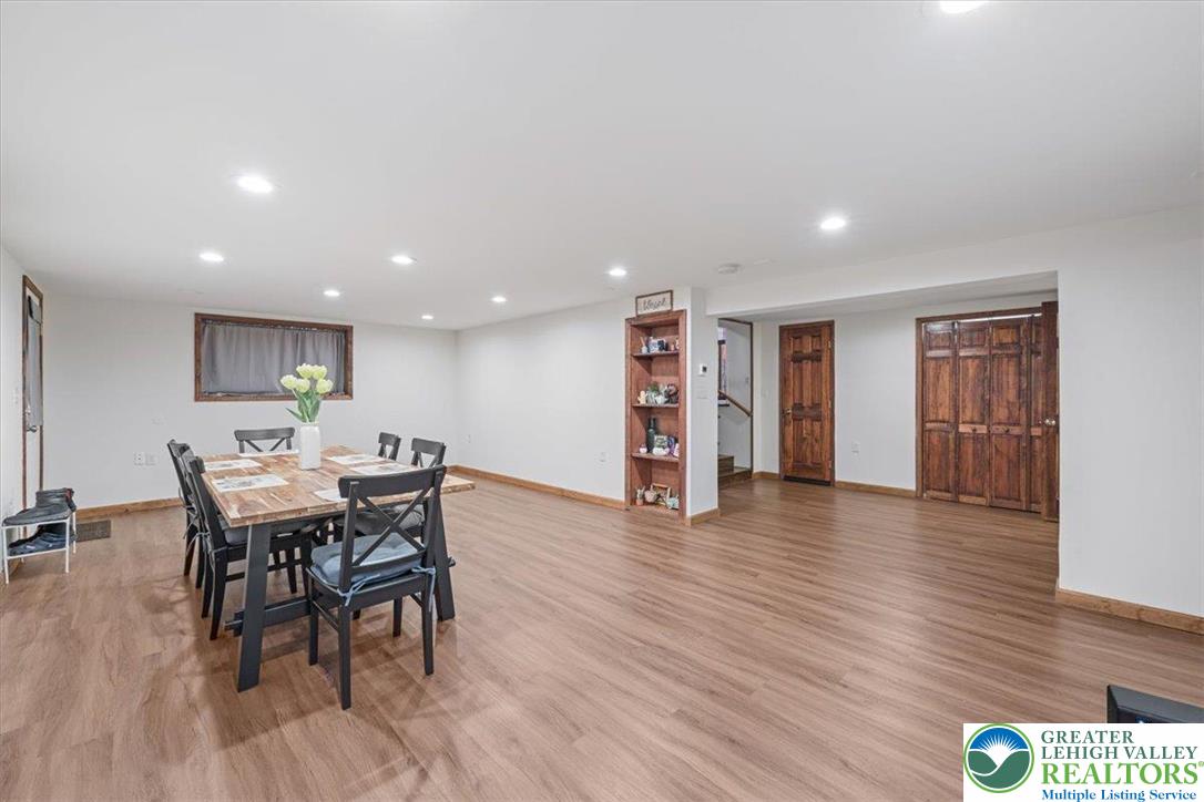 217 Coach Road Tobyhanna, PA 18466 - Photo 7 of 35 a view of a dining room with furniture and wooden floor