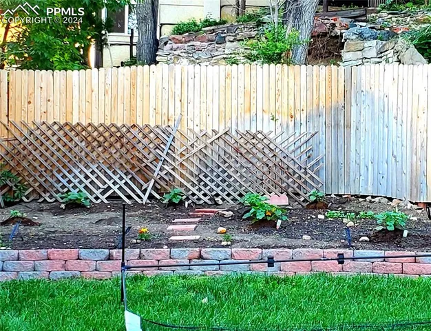 a view of outdoor space and patio