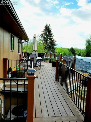 a view of balcony patio and outdoor seating