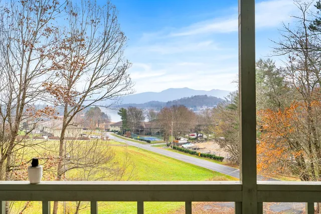 a outdoor space with lots of furniture and shower