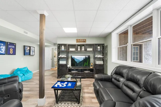 a utility room with closet dryer and washer