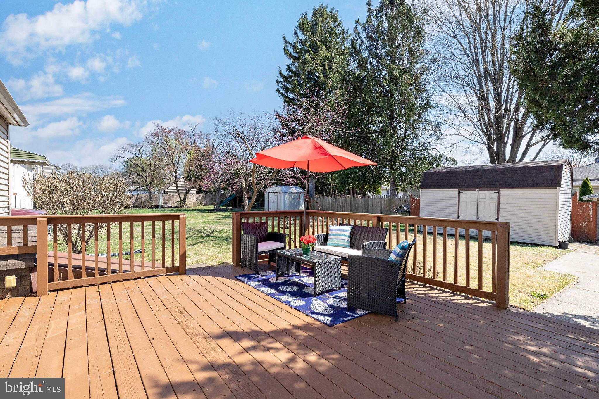 1944 Narberth Avenue Haddon Heights, NJ 08035 - Photo 10 of 61 a view of balcony with wooden floor and outdoor seating