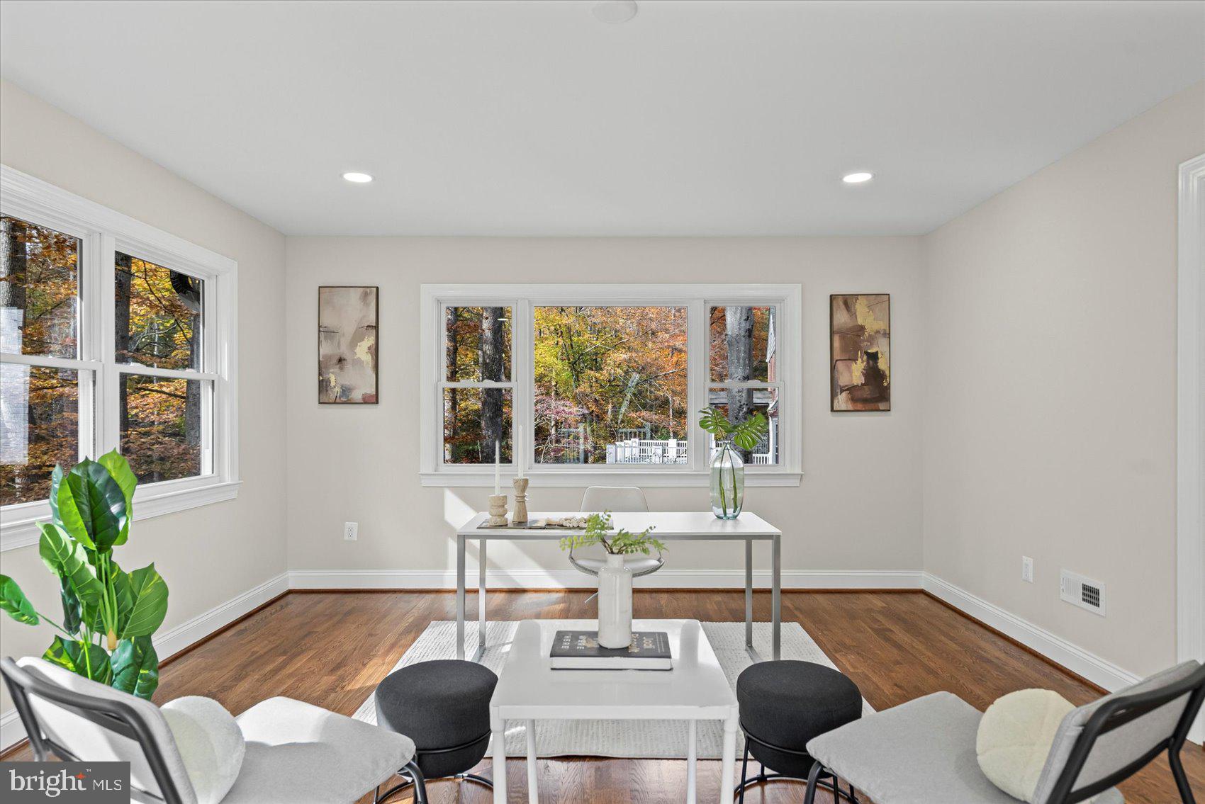 7604 Hackamore Drive Potomac, MD 20854 - Photo 21 of 81 a living room with furniture and a large window