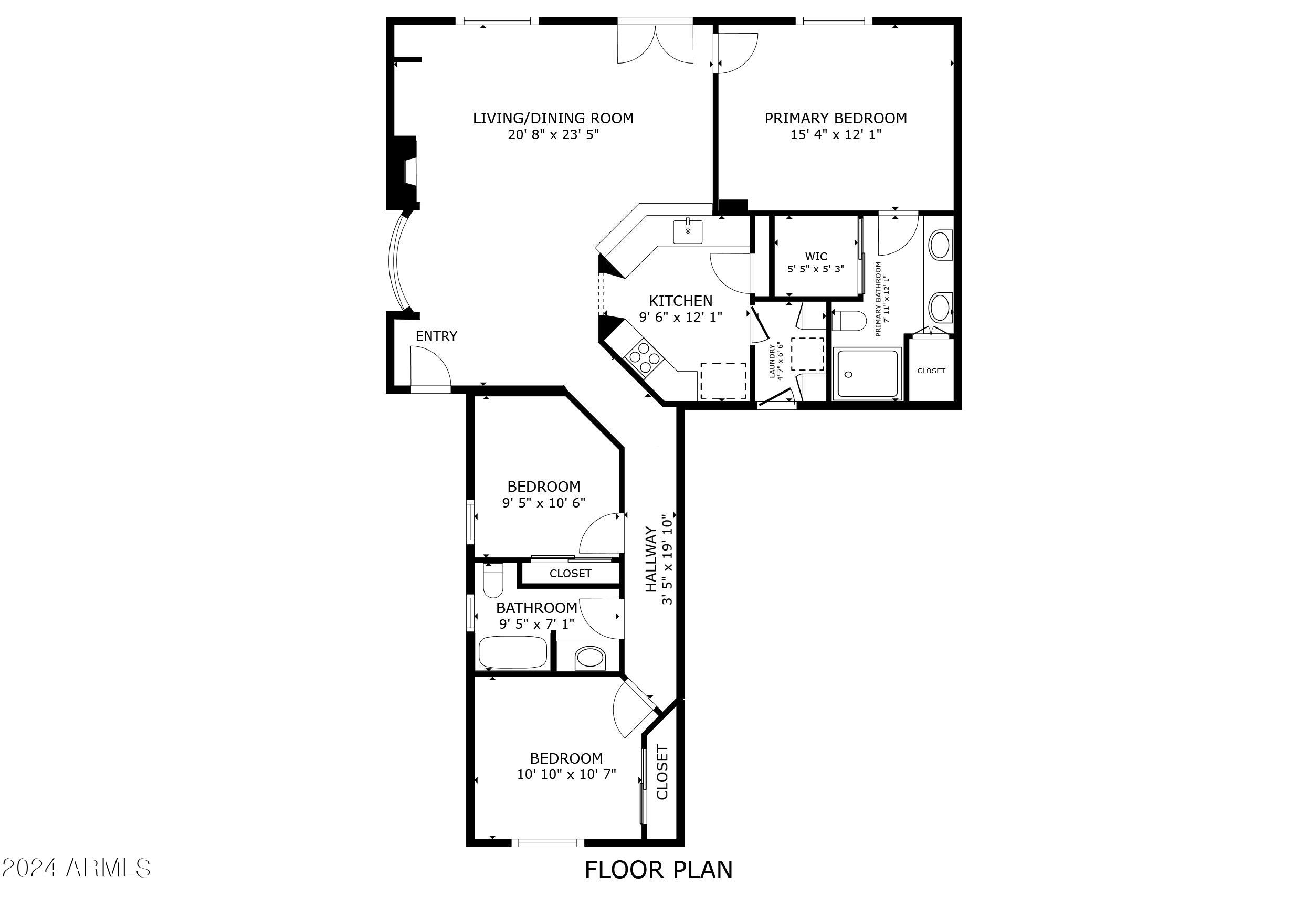 2565 South Signal Butte Road, Unit 9 Mesa, AZ 85209 - Photo 26 of 26 Floor Plan Wide (MLS) - 2565 S Signal Bu