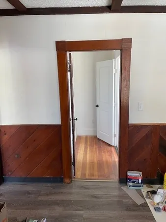 a view of front door