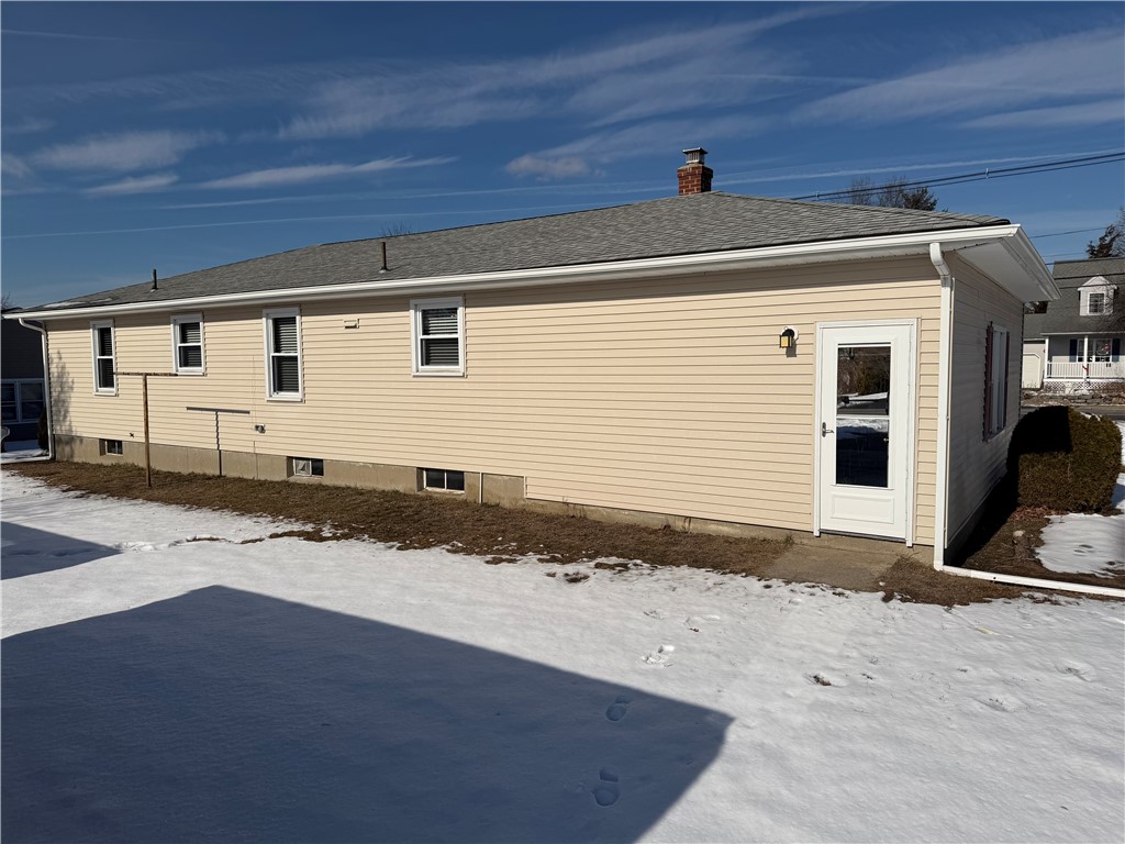 175 Gervais Street Coventry, RI 02816 - Photo 3 of 25 Rear & Roof