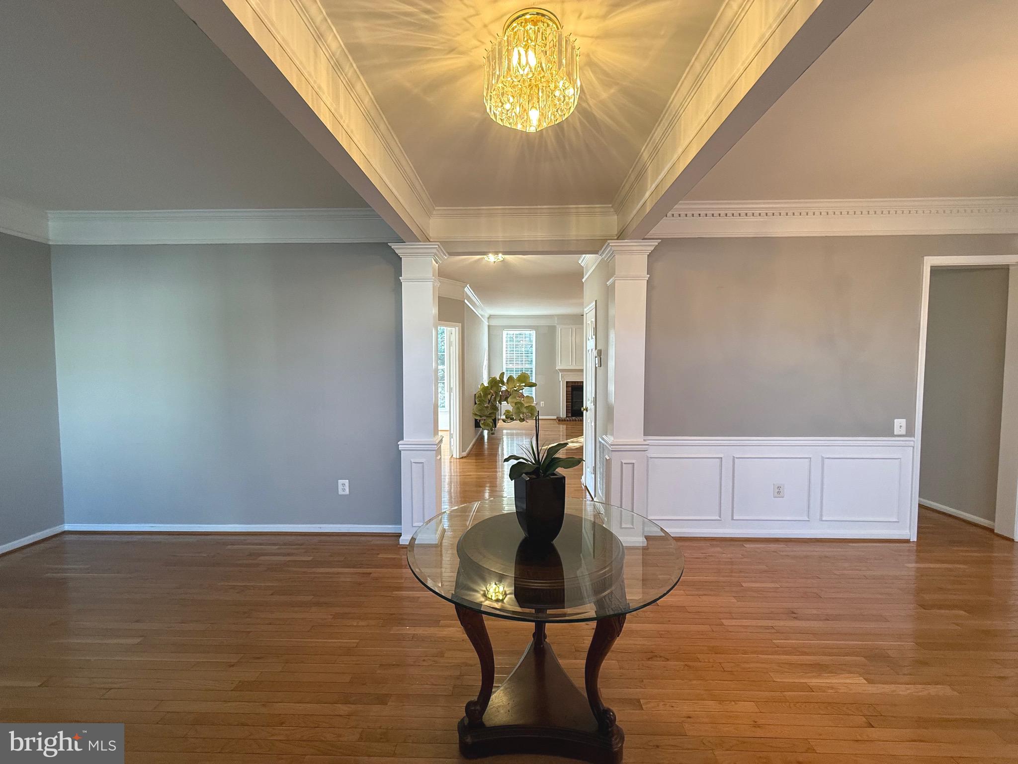 1743 Wheyfield Drive Frederick, MD 21701 - Photo 3 of 47 a view of a room with wooden floor