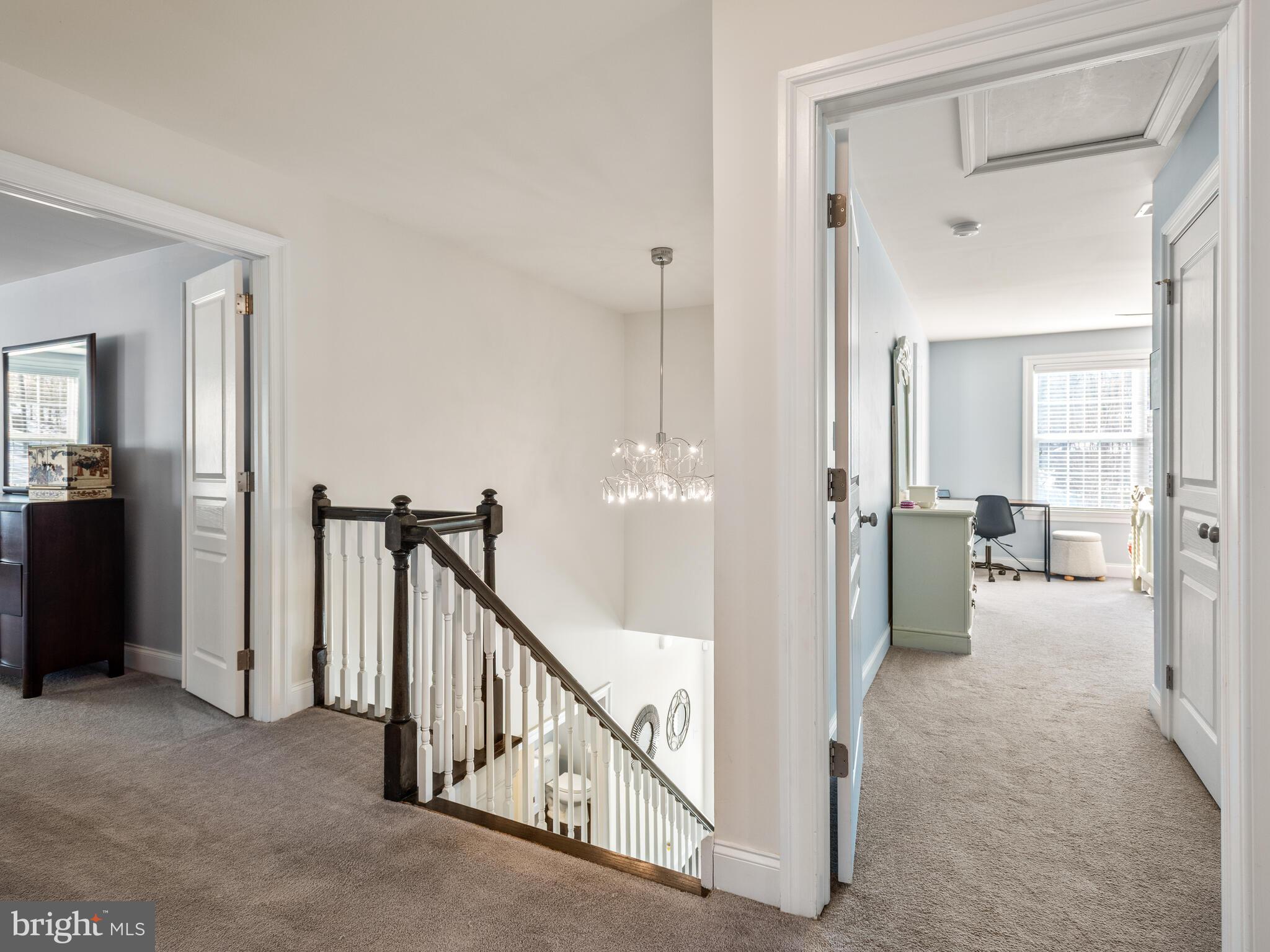 1718 Bethel Road Garnet Valley, PA 19060 - Photo 40 of 58 a view of a hallway with closet and entryway