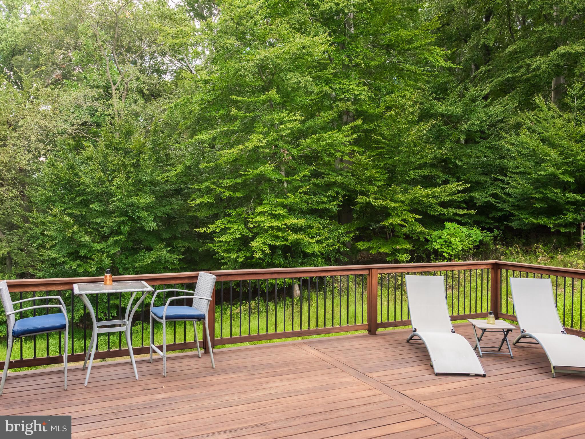 1718 Bethel Road Garnet Valley, PA 19060 - Photo 8 of 58 a view of a chairs and table on the wooden deck